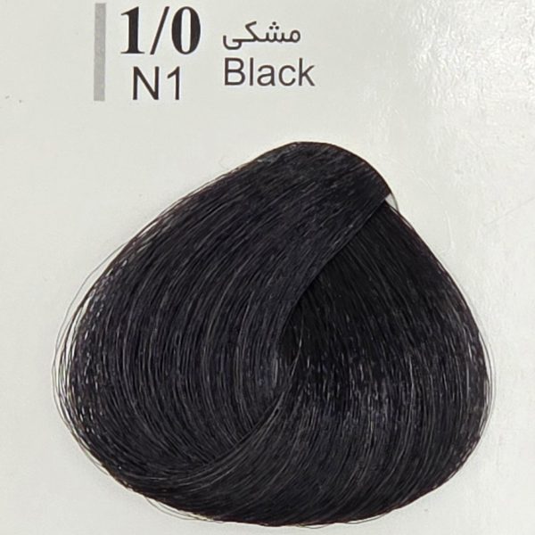 رنگ مو ترام کالر 1/0 مشکی - Black N1 - Image 2