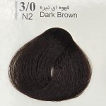 ترام کالر قهوهای تیره شماره 3/0- Dark Brown N2