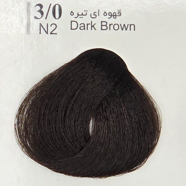 ترام کالر قهوه‌ای تیره شماره 3/0- Dark Brown N2