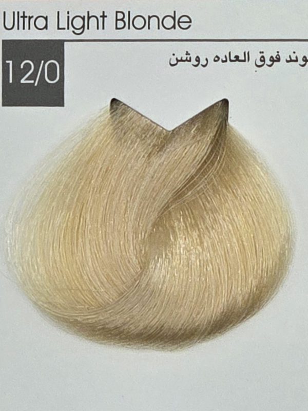 رنگ مو ایندوری پلاس 12/0 بلوند فوق العاده روشن- Ultra Light Blonde - Image 2