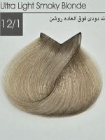 رنگ مو ایندوری پلاس 12/1 بلوند دودی فوق العاده روشن- Ultra Light Smoky Blonde - Image 2