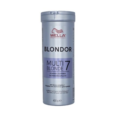 پودر دکلره ولا مدل مولتی بلوند MULTI BLONDE حجم 400 گرم