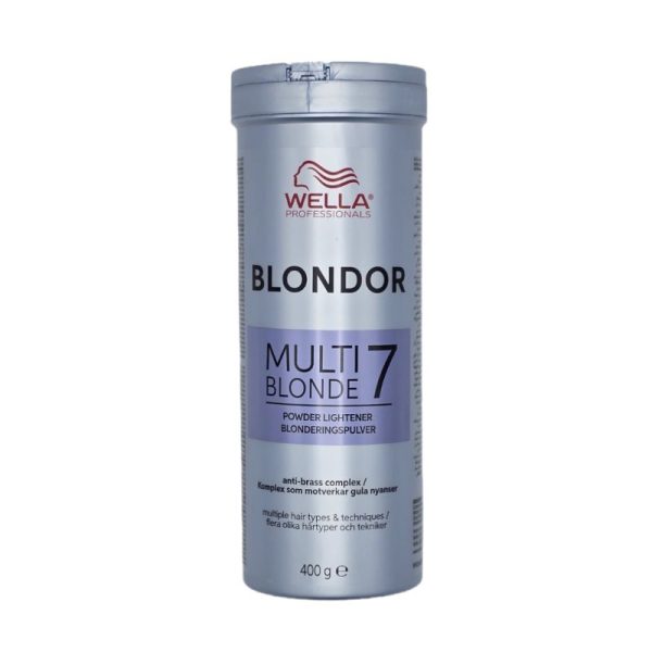 پودر دکلره ولا مدل مولتی بلوند MULTI BLONDE حجم 400 گرم