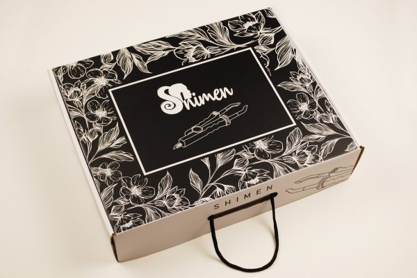 دستگاه اکستنشن مو قهوه‌ای رنگ شیمن Shimen - Image 2