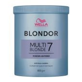 پودر دکلره ولا آبی مدل Multi Blonder 7 حجم 800 گرم