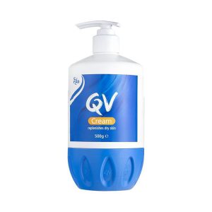 کرم مرطوب کننده پوست خشک کیو-وی QV حجم 500 گرم