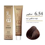 رنگ موی کم آمونیاک ۱۰۰ میل بلوند بار بلوند تنباکویی تیره