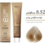 رنگ موی کم آمونیاک ۱۰۰ میل بلوند بار بلوند بیسکویتی روشن